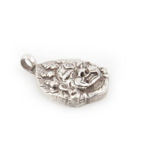 Mahakala Anhänger aus Nepal, Sterlingsilber (925)
