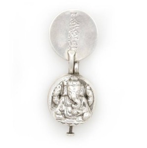 Ganesh Anhänger aus Nepal, zum öffnen, Sterlingsilber (925)