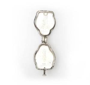 Sakyamuni Buddha Anhänger aus Nepal, zum öffnen, Sterlingsilber (925)