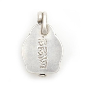 Sakyamuni Buddha Anhänger aus Nepal, zum öffnen, Sterlingsilber (925)