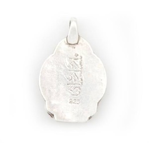 Tsongkapa Anhänger aus Nepal, Sterlingsilber (925)