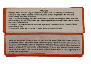 Yogi - Smoke Therapy Räucherstäbchen