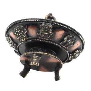 Räucherstäbchenhalter, Glückssymbole, Vajra aus Nepal