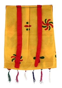 Stoff-Thangka, Grüne Tara, aufwendig