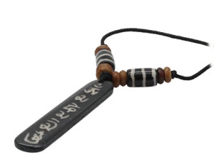 Yak Horn Anhänger - Tibet-Style, Om Mani Padme Hum 5