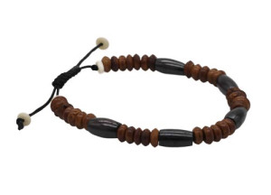 Armband aus Glas/Horn Nepaldesign 6