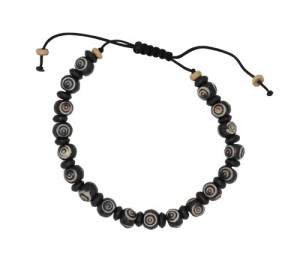 Armband aus Glas/Horn Nepaldesign 3