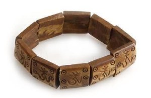 Yak Horn Armband "Om-Zeichen" aus Nepal