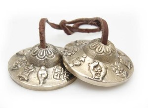 Zimbeln, Glückssymbole, Nepal, ca. 190 g.