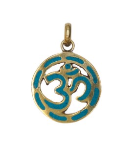 Runder Om Anhänger, sanskrit Runder Om Anhänger, sanskrit