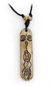 Yak Horn Anhänger, Vajra 4