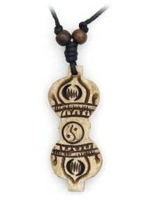 Yak Horn Anhänger, Vajra 1