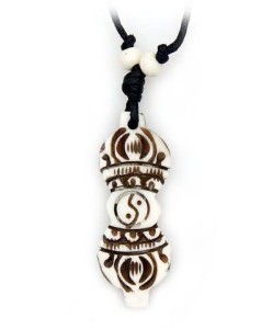 Yak Horn Anhänger, Vajra 3