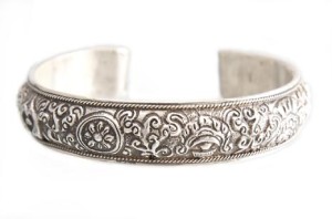 Eight Lucky Symbols Armreif, Sterlingsilber (925)