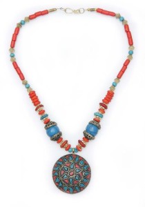 Yak-Horn Kette, Nepal Design 14