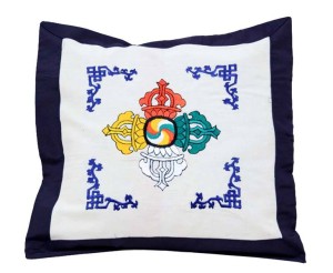 Kissenbezug, Vishvavajra, blau, Nepal