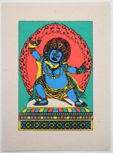 Grußkarte, Mahakala