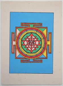 Grußkarte, Yantra