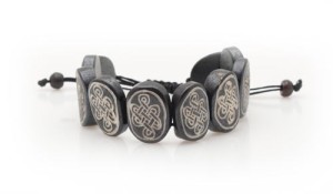 Yak Horn Armband "Endloser Knoten" aus Nepal