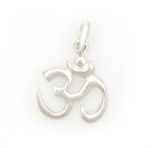 OM Anhänger aus Nepal, Sterlingsilber (925)