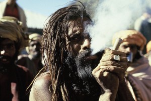 Poster 20 X 30 cm, Sadhu, Kedarnath, Indien