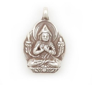 Tsongkapa Anhänger aus Nepal, Sterlingsilber (925)