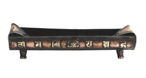 Räucherstäbchenhalter, Om Mani 01, Nepal