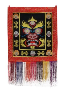 Stoff-Thangka, Mahakala