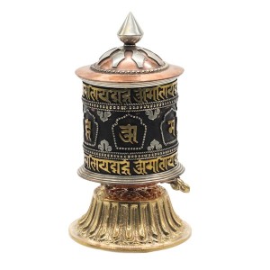 Tischgebetsmühle, Om Mani 1