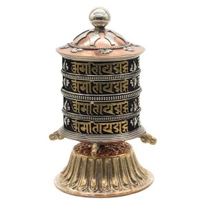 Tischgebetsmühle, Om Mani 3