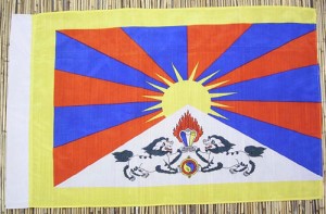 Tibet-Flagge, Polyester, 99 cm X 64 cm