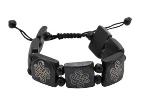 Yak Horn Armband "Endloser Knoten" aus Nepal
