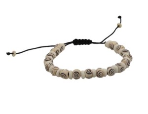 Armband aus Glas/Horn Nepaldesign 4
