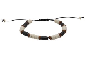 Armband aus Glas/Horn Nepaldesign 8