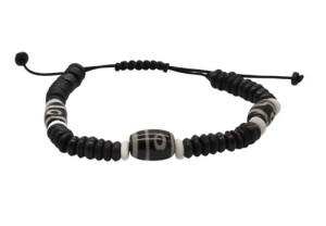 Armband aus Glas/Horn Nepaldesign 10