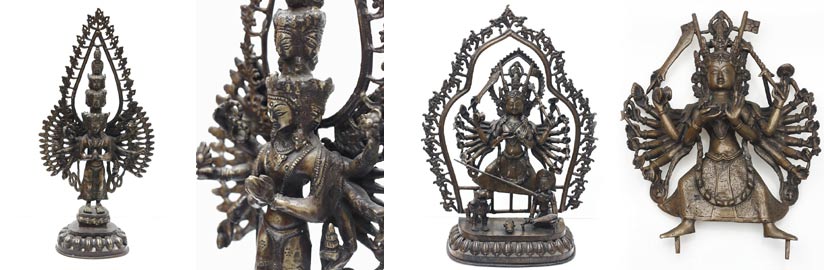 Hinduistische Statuen