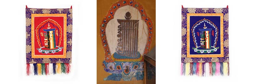 Kalachakra Wandbehänge