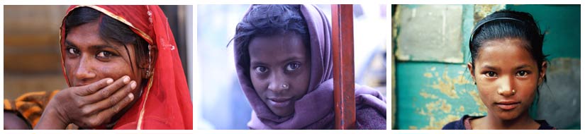 Poster 30 X 45 cm Portraits aus Indien