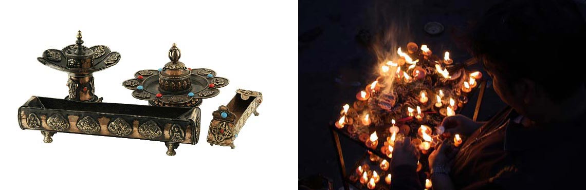 Stäbchenhalter aus Metall