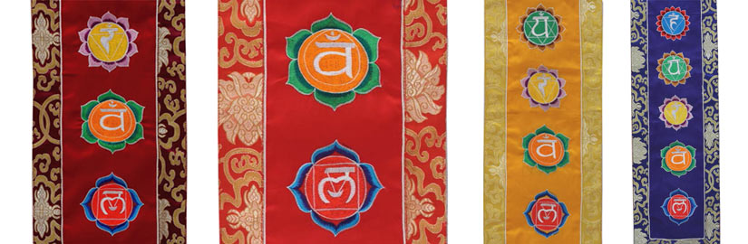 Eight Lucky Symbols Wandbehänge